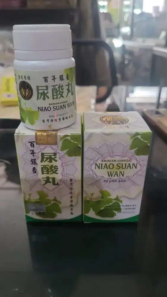 Niao Suan Wan Capsul efektif Sendi Rematik Peredaran Darah Asli