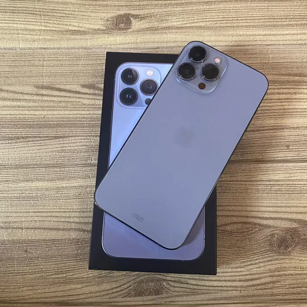 Iphone 13 pro max 256gb ex ibox Fullset ori bisa COD dan TT