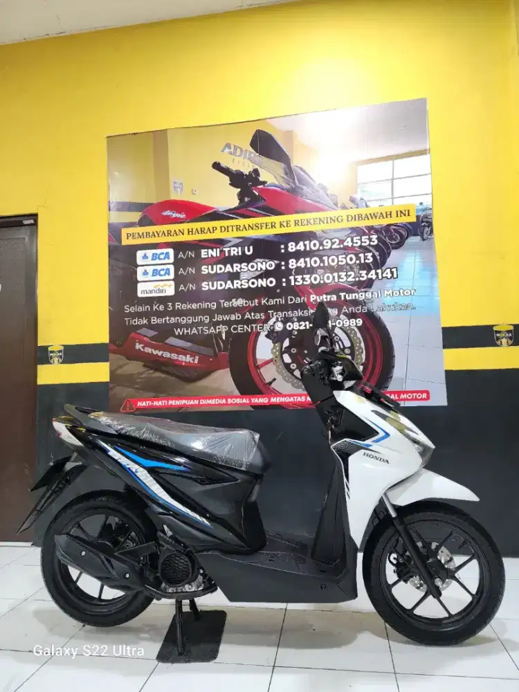 BEAT SPORTY TAHUN 2025 (putra tunggal motor)