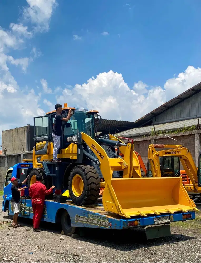 Jual Wheel Loader 1,2 Kubik Merek SONKING Type SK-100D Bergaransi