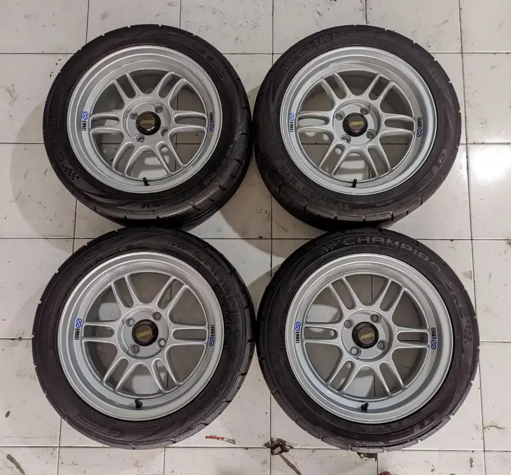 R15 Enkei RPF1 Bye SSW Thailand L7 Et41 4x100+Ban SX2 90%2023