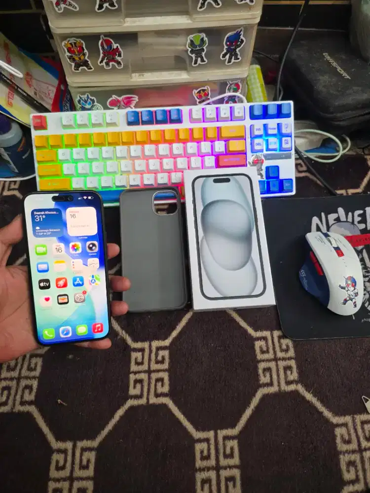 iPhone 15 Plus 128Gb Normal Bisa Tuker Tambah