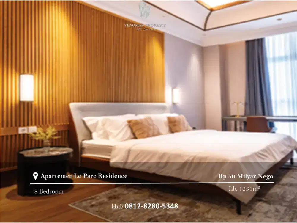 For Sale Le'PARC Residence 5BR+3 Full Furnished THE MANSION