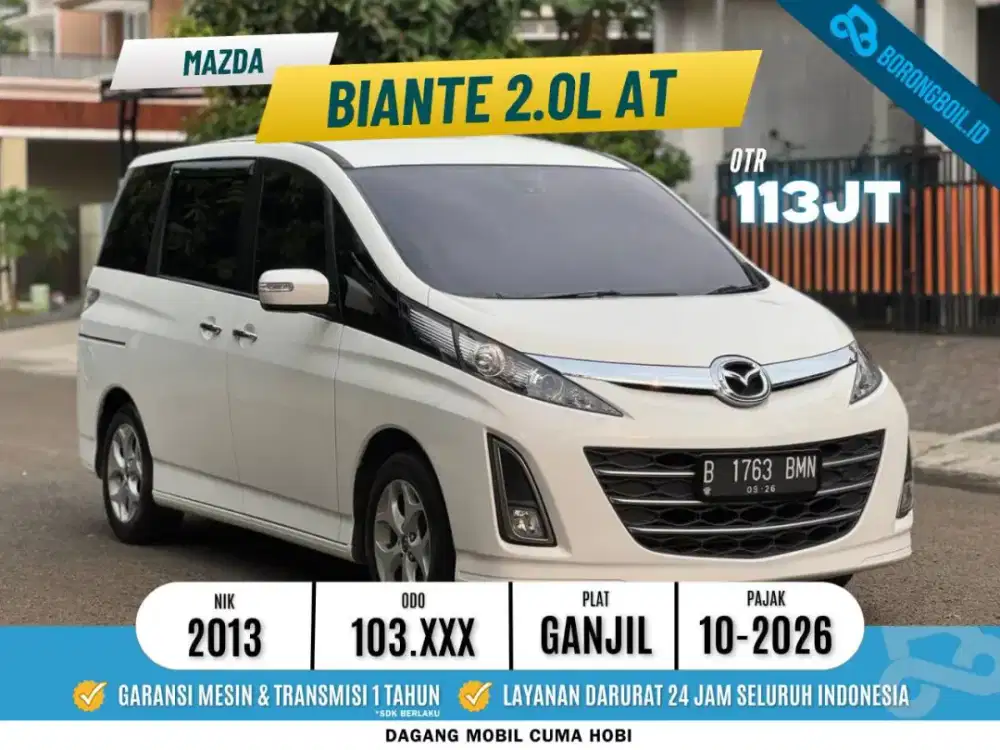 Termurah Mazda Biante 2013 Bensin
