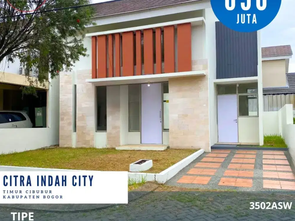 Dijual rumah dicitra indah city cileungsi jonggol bogor rumah siap huni
