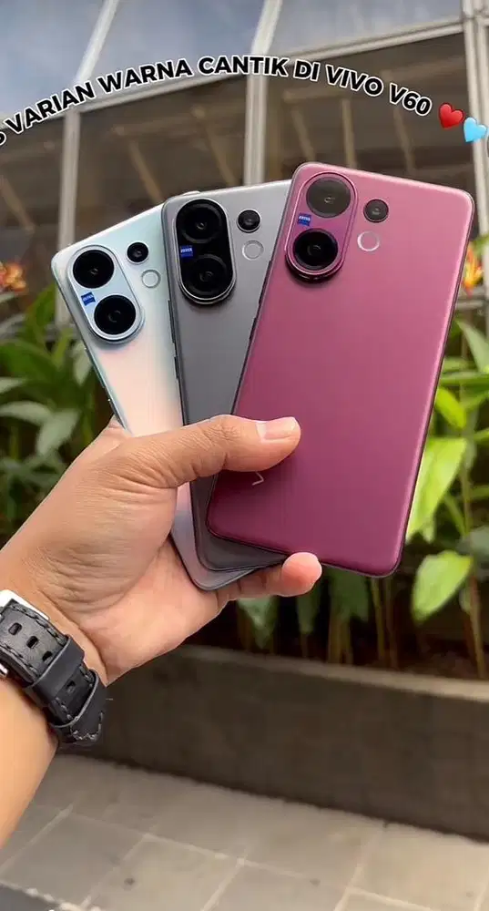 vivo V60 5G baterai super awet kamera 50MP ZEISS Telephoto camera