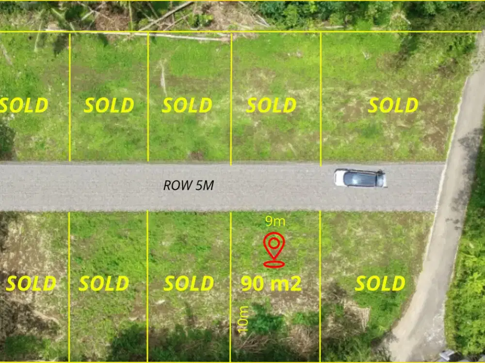 Tanah 1 Juta-an Jogja Utara Di Dekat Pemda Sleman