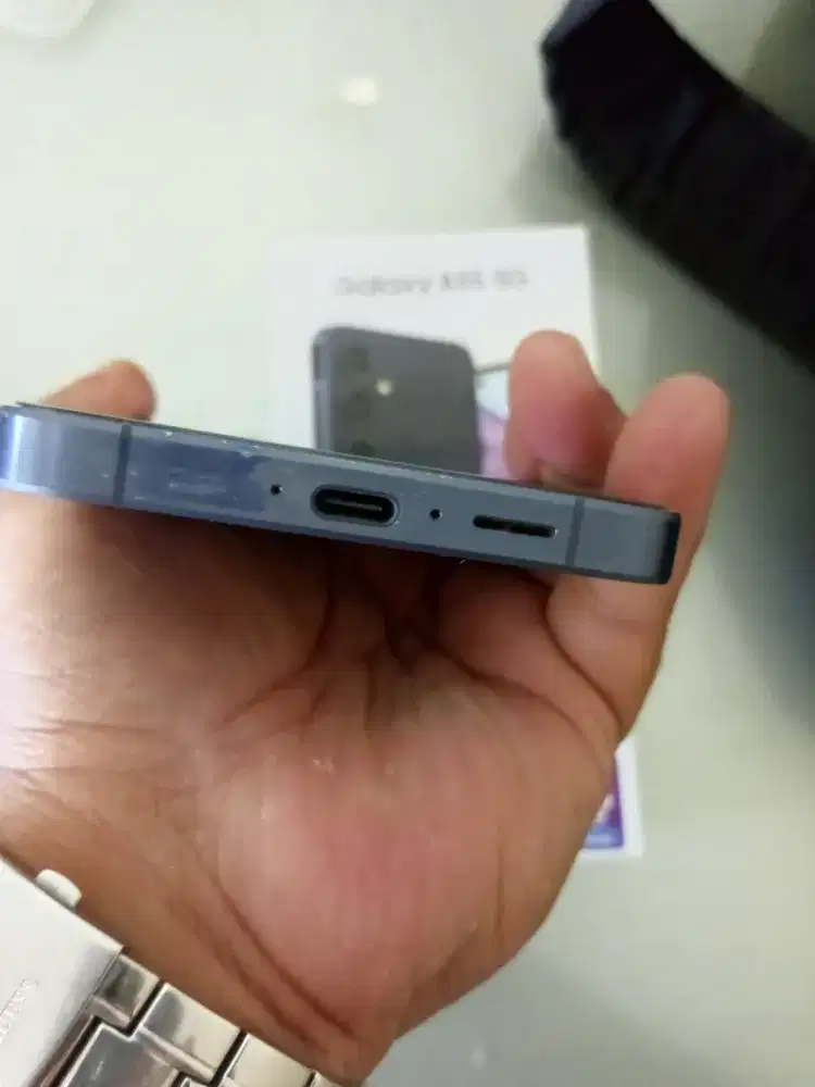 Samsung a55 ram 12 internal 256 lengkap Masi garansi