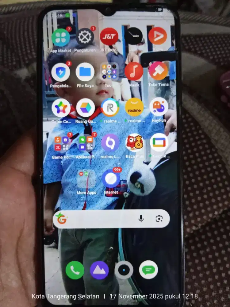 Realme C25 tanpa casan
