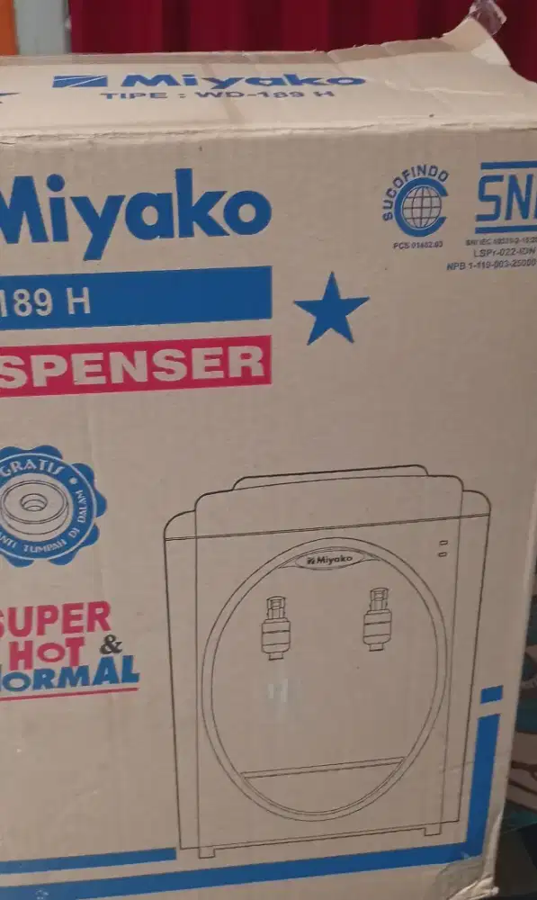 Dispenser mako bekas