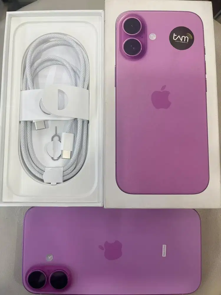 Iphone 16 128gb ibox Bh 100% resmi grs agustus 2026