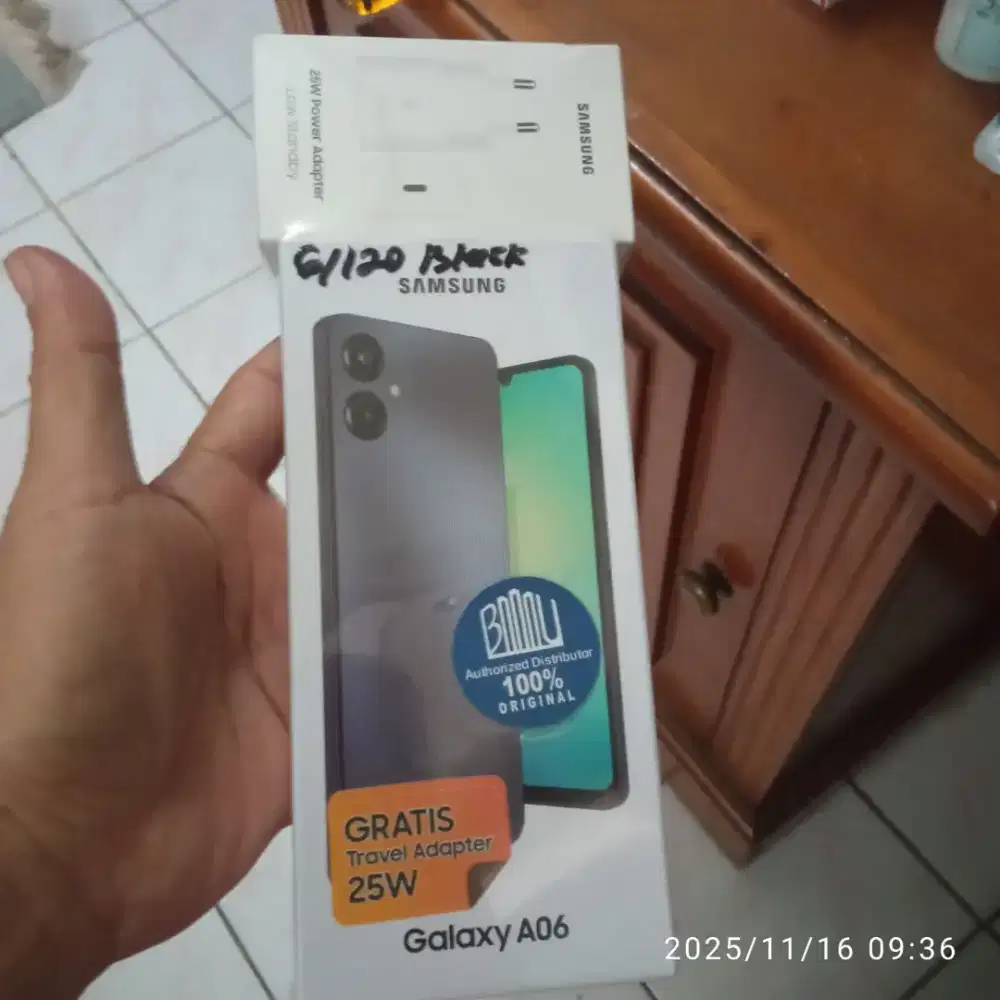 Samsung A06 ram 6/128 BNIB