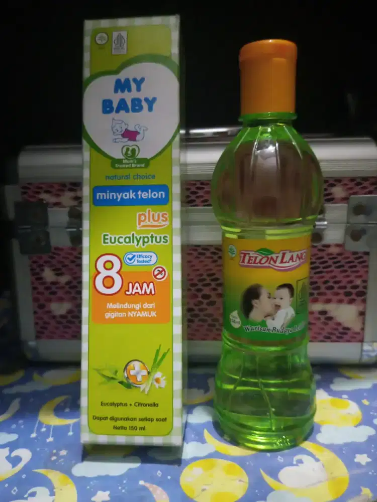 Minyak Telon Lang + My baby + Minyak Wangi Zwitsal
