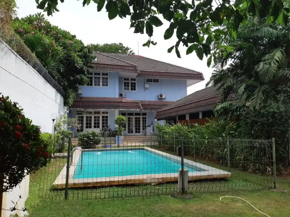 Dijual Rumah Mewah Modern Bangka Kemang – LT 1057 m², LB 800 m², Akses Jalan Lebar, Kolam Renang, SHM