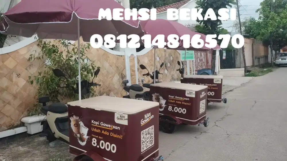 Gerobak kopi keliling  new