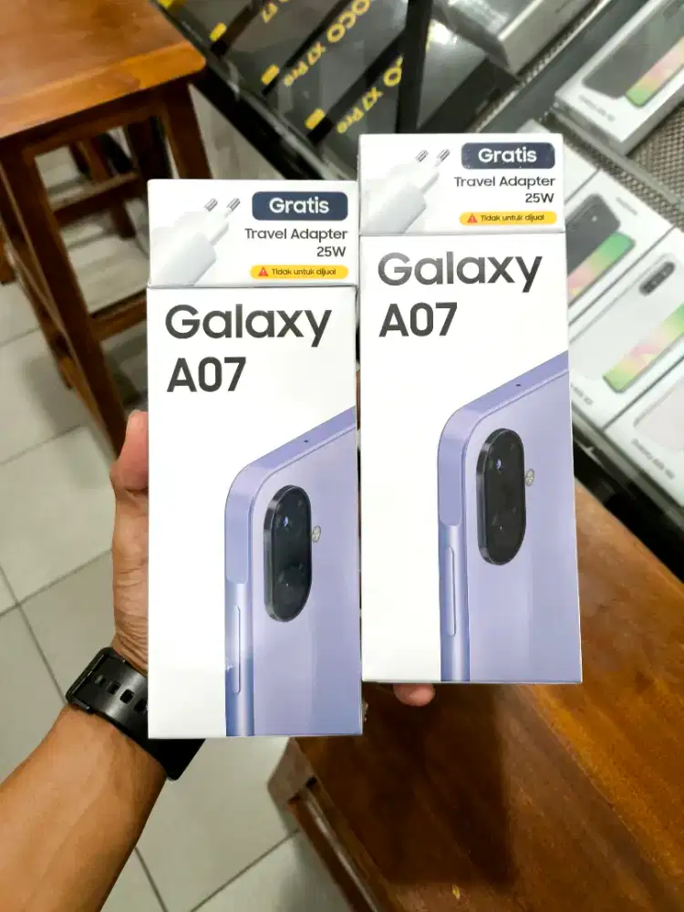 Samsung A07 6/128 New Baru Murah Garansi Resmi 1 Tahun