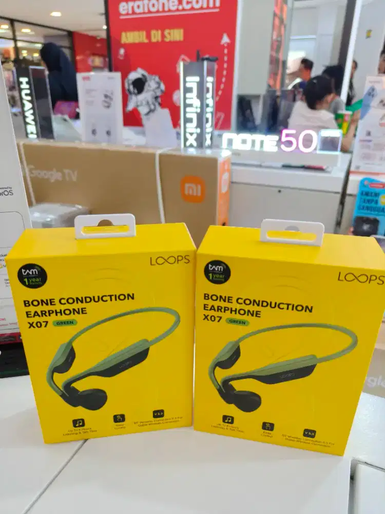 Bone condition earphone X07 loops