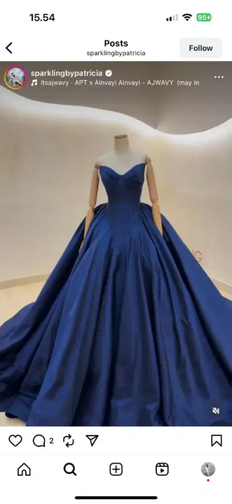 Di cari content creator dibidang gown pesta