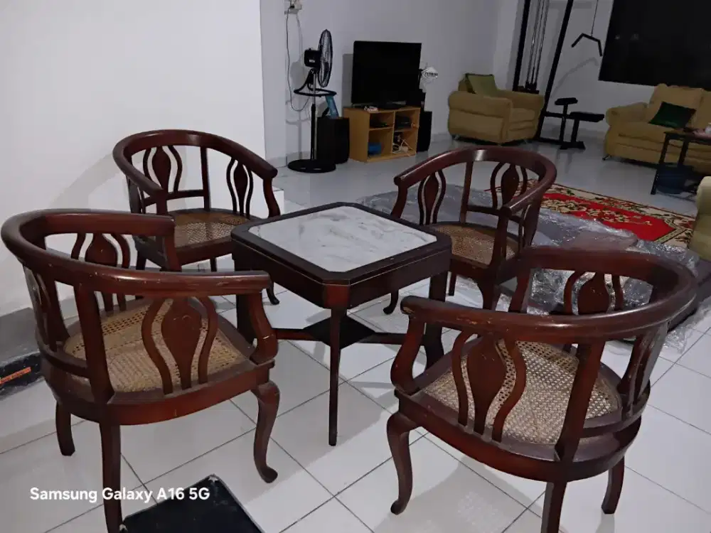 Meja kursi antik betawi/lenong