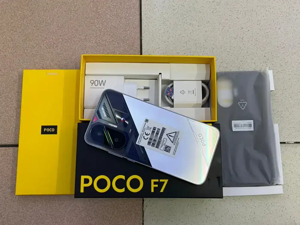 Poco F7 RAM 12GB ROM 512GB likenew lengkap bergaransi