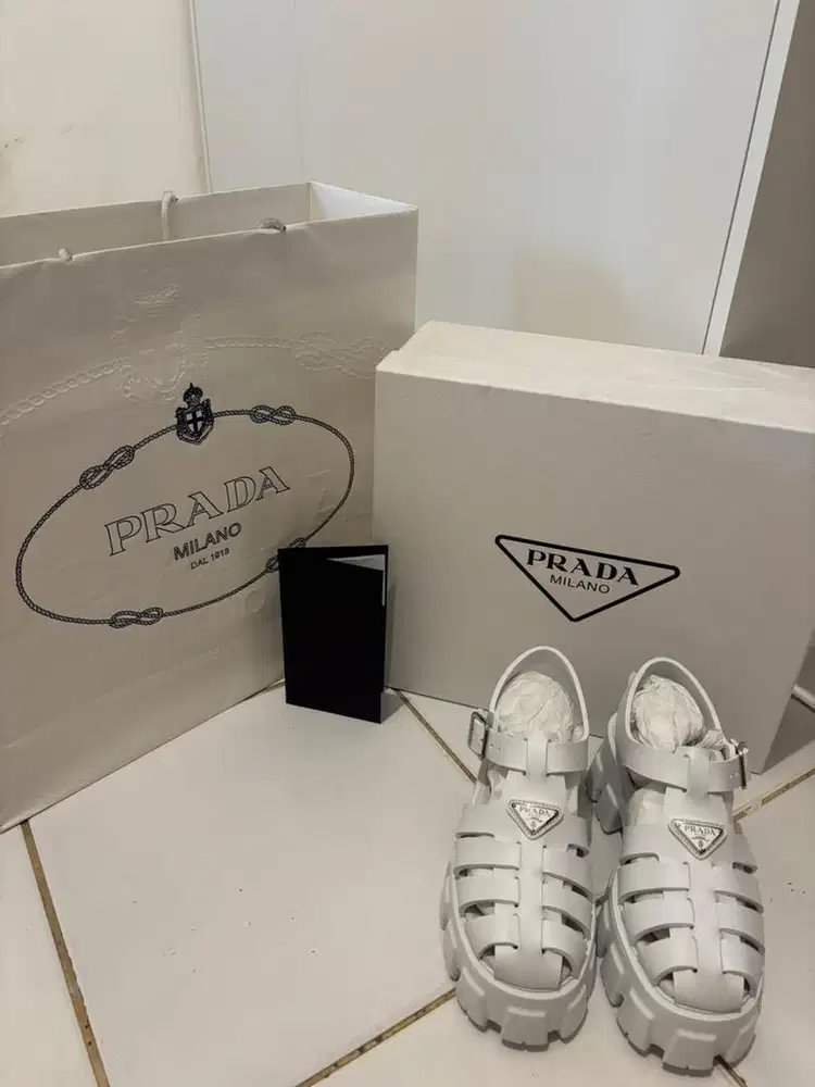 ORI - SENDAL PRADA NEW - BIANCO