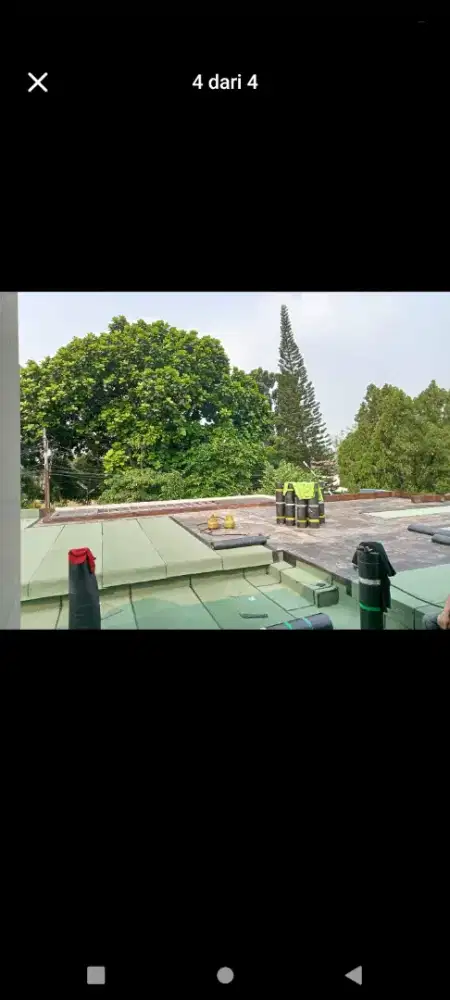 Anti bocor atap beton membran