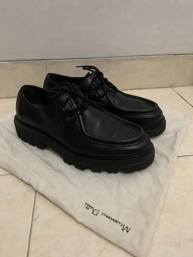 Massimo dutti leather shoes formal - moc toe
