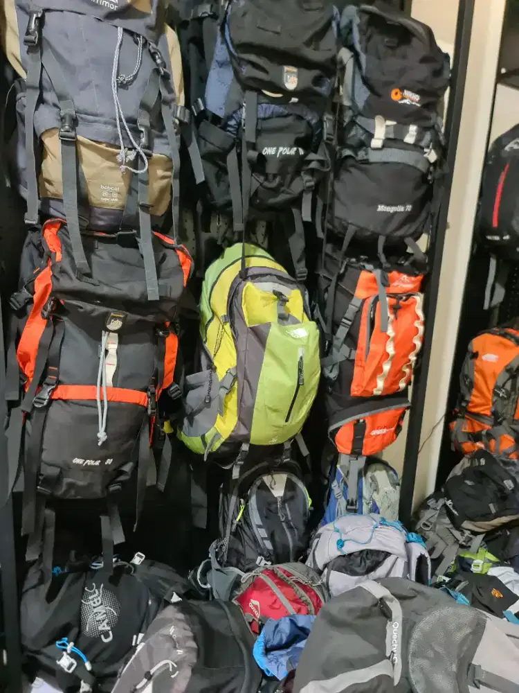 Carrier ransel buat ke gunung import