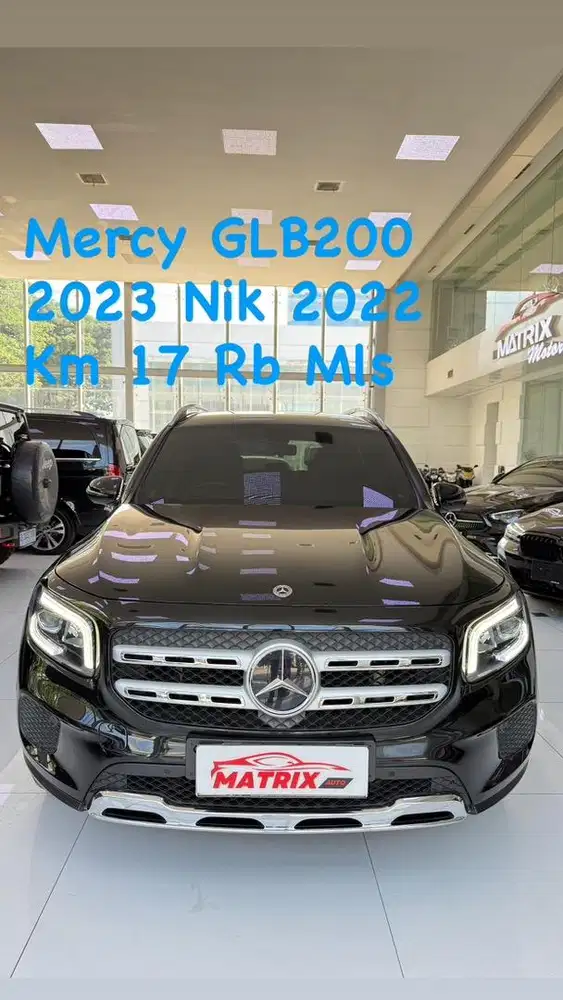 Mercy Glb200 black 2023  Nik22 Siap pakai