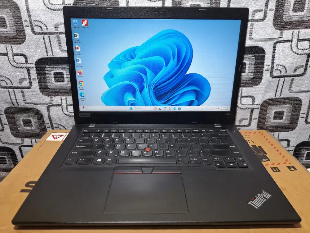 Laptop Lenovo Thinkpad L490 Core i5 ram 8gb SSD 512gb super cepat
