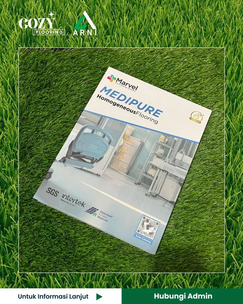 Vinyl Purva Terazzo Series | Karpet Vinyl Tebal 2mm