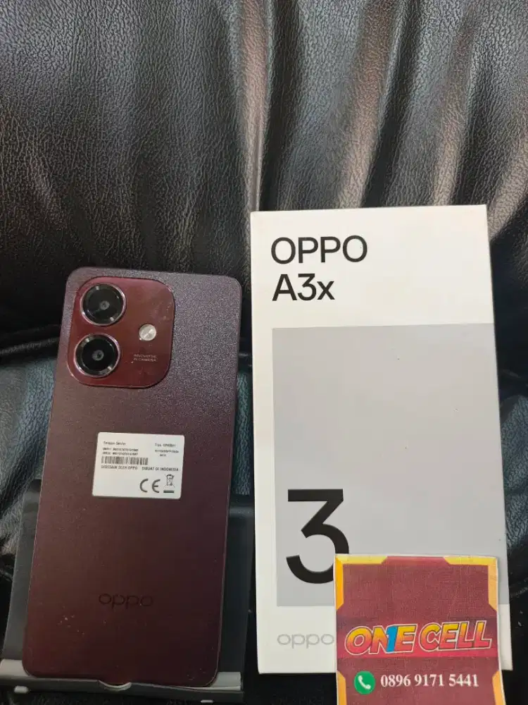 Oppo A3x Ram 4+4/64GB Fullset Ori Mulus