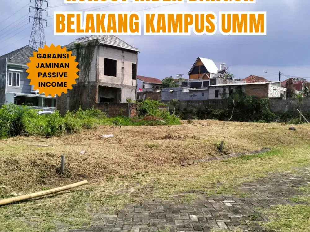 Rukost Inden Bangun Kota Malang Area Tegalgondo