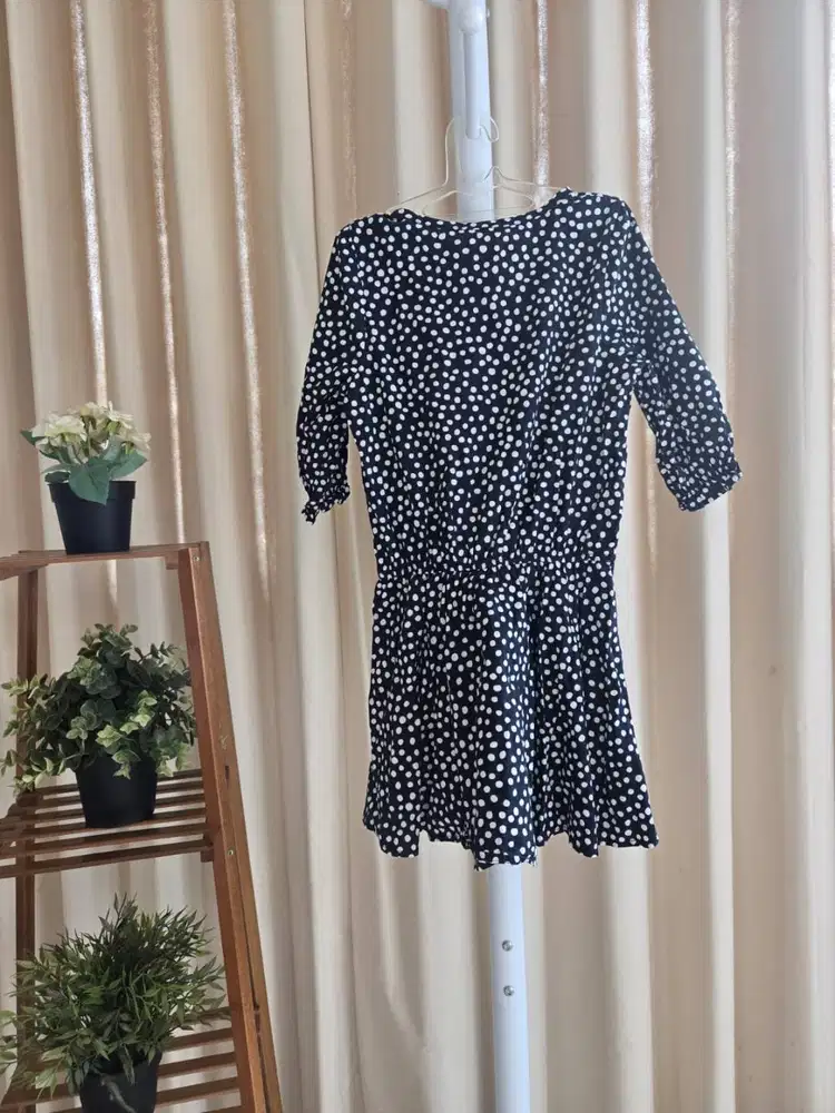 Mini dress Anak Pulkadot- Preloved