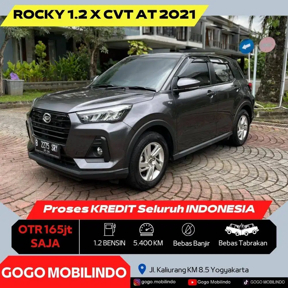 [Km5rb] Daihatsu Rocky X CVT Matic 2021 ANTIK GRESS Kredit Murah
