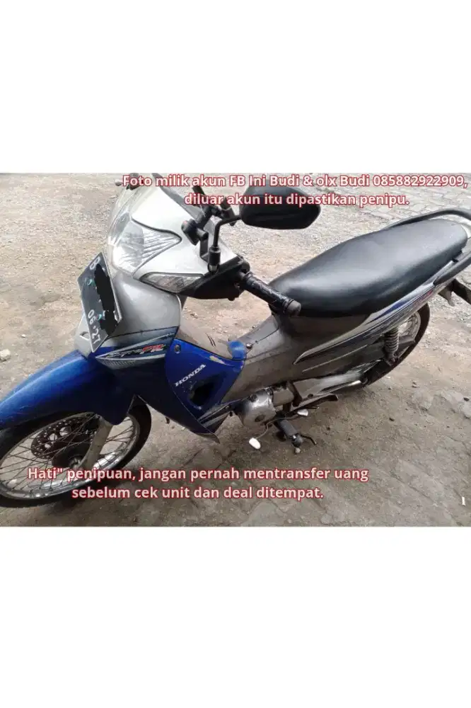 Supra fit 2007 pajak panjang