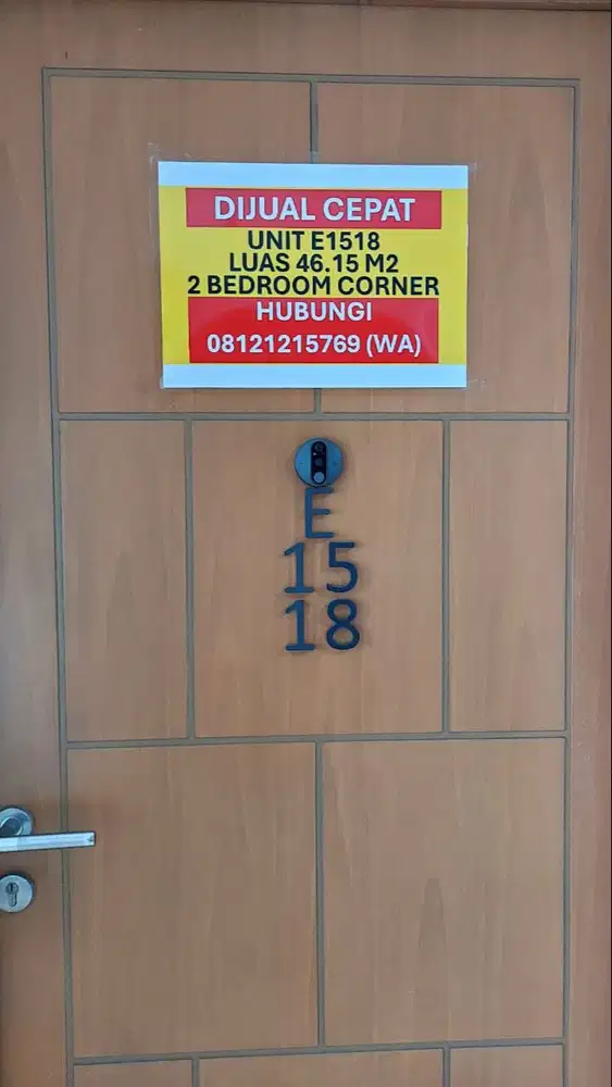 APARTEMEN DI LOKASI STRATEGIS