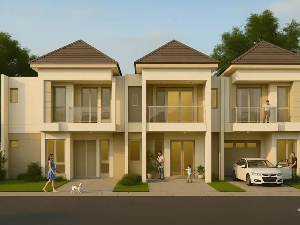 Rumah Mewah Free Kanopi  Siap Bangun 5 Menit Masjid At Tohir