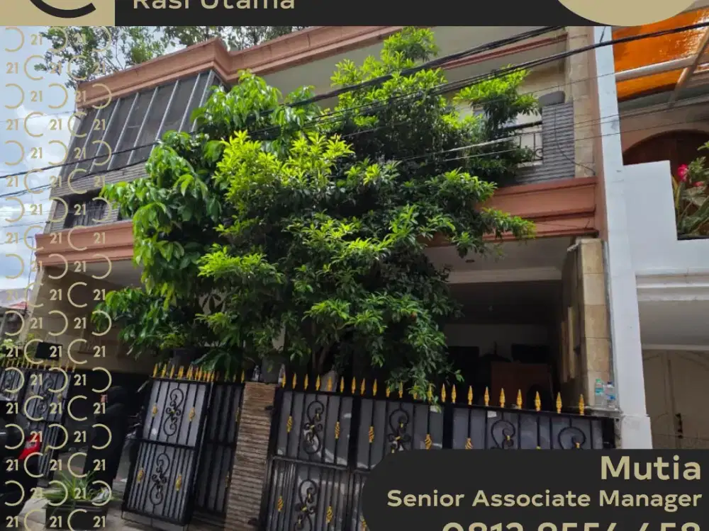 DIJUAL RUMAH 2 LANTAI DI CEMPAKA PUTIH JAKARTA PUSAT