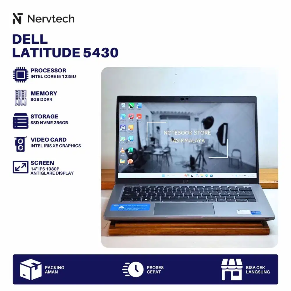Dell Latitude 5430 Core i5 1235U Gen 12 8GB/256GB 14 inch 1080p