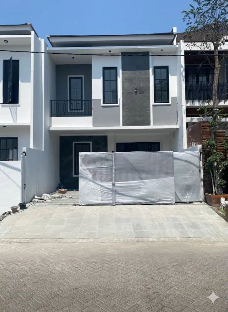 Dijual Rumah Baru Gress Minimalis Row Jalan Lebar Araya II Surabaya