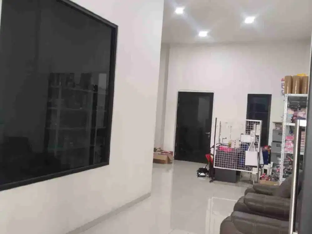 Dijual HARGA BAWAH PASAR Gudang/RUMAH Bangunan Baru di Hj Joan Graha Raya