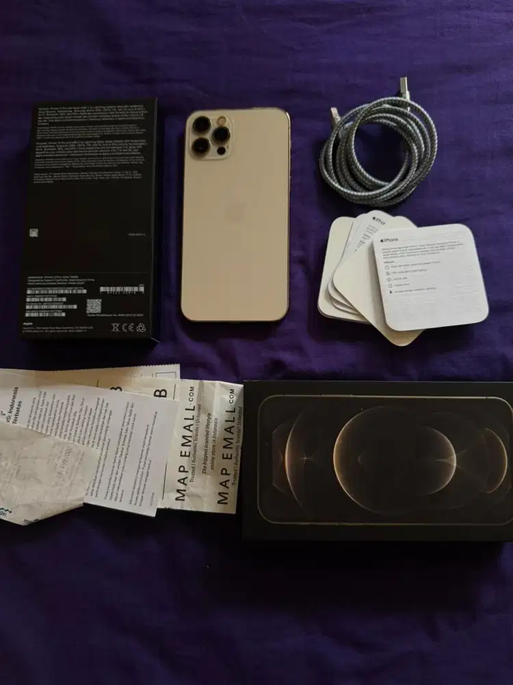Iphone 12 Pro 128GB Gold Resmi Indonesia Digimap IBox