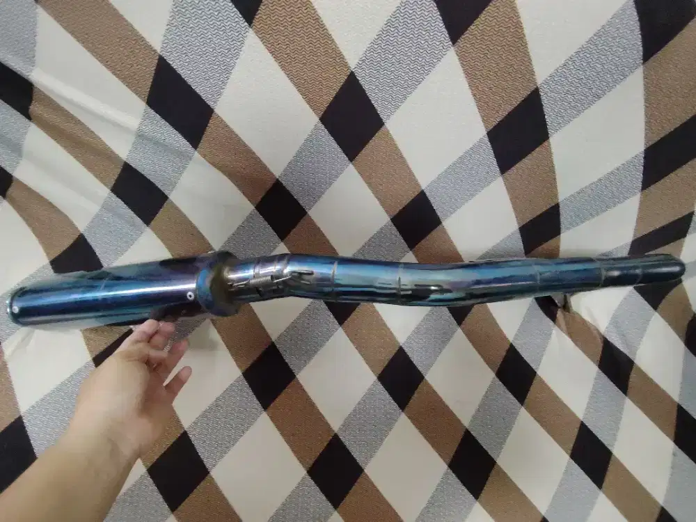 Di jual cepat knalpot HRX Bluemoon