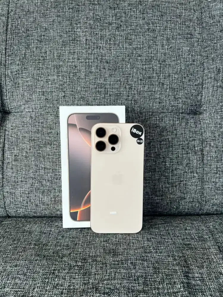 Iphone 16 Promax 256GB iBox ( garansi on agustus 2026 bh 100%)