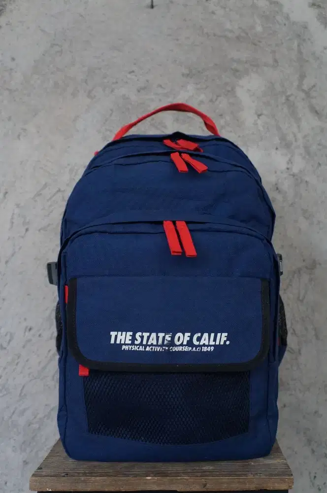 Ransel California WHO A.U MINUS | Backpack Pria | Ransel Sekolah Cali
