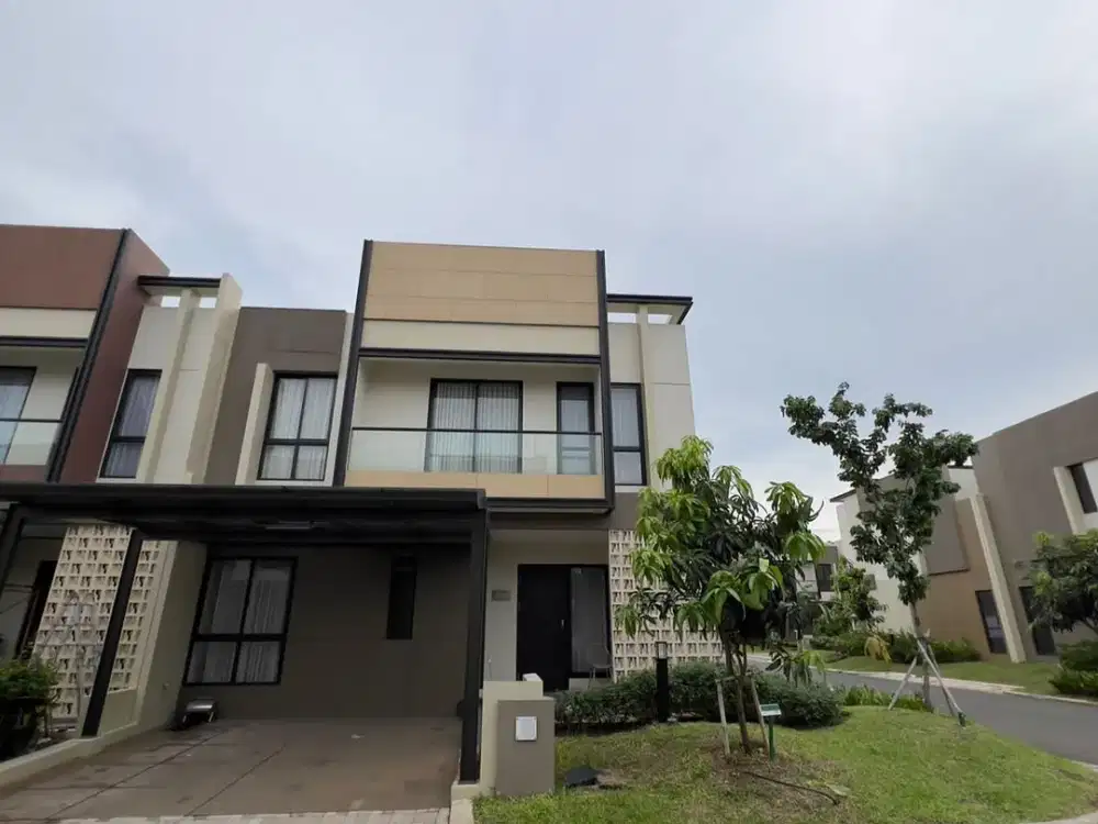 Jual Rumah Semi Furnished Cluster Carson Summarecon Serpong Tangerang Banten