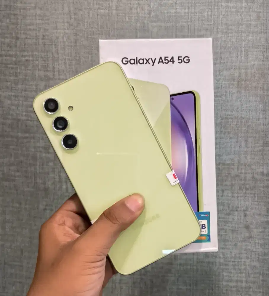 Samsung A54 5G 8/256 Original Lengkap Fullset Mulus Nominus