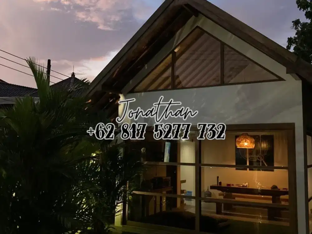 Villa Freehold 3 Kamar Tidur di Kerobokan Seminyak Dekat Trans Hotel - VSKT