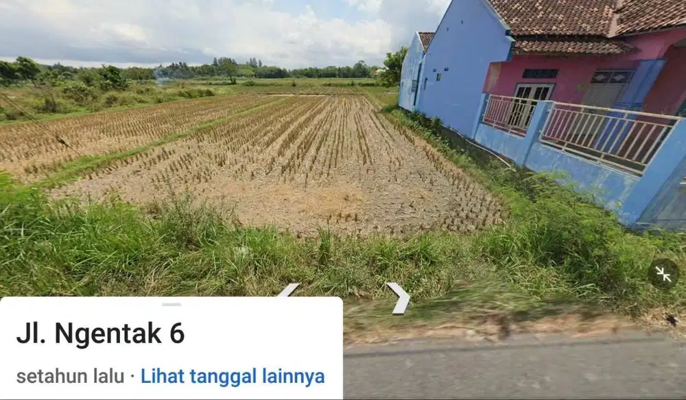 DIJUAL TANAH SAWAH STRATEGIS PENDOWOHARJO SEWON BANTUL
